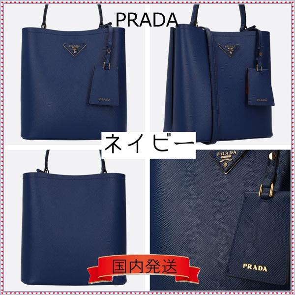 2019AW プラダスーパーコピー medium Prada double bag in Saffiano leather 1BA212